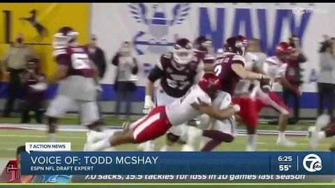 Todd McShay picks Texas Tech DE Tyree Wilson to Lions in latest mock draft