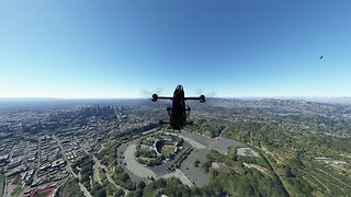 Race from 21,000 ft to Dodger Stadium | Astro ONE | Microsoft Flight Simulator 2020