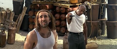 Con Air "Cypress, Poe don't want me to off the pigs" scene