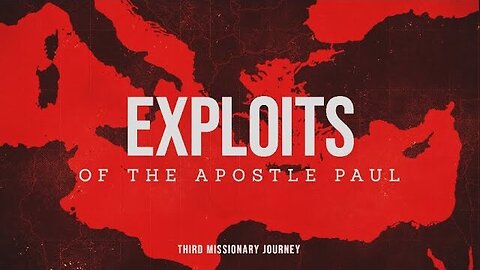 【 The Exploits of the Apostle Paul - Part 3 】 Pastor Bruce Mejia