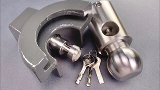 [1227] 10lbs/$265 Trailer Lock Picked (AMPLock BRP-2)