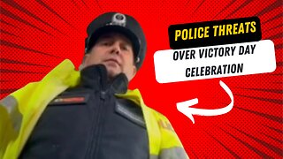 Police threaten locals celebrating Victory Day!