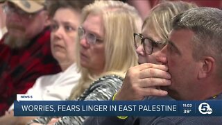 East Palestine residents question safety, transparency at town hall meeting