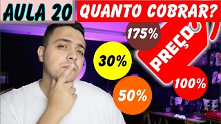 Curso completo de Sublimação - QUANTO COBRAR? Colocando o preço corretamente - AULA 20