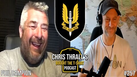 Who Dares Wins | Phil Campion Special Air Service | Bought The T-Shirt Podcast