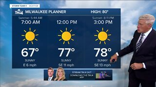 Southeast Wisconsin weather: Highs in the 70s, low humidity on Tuesday
