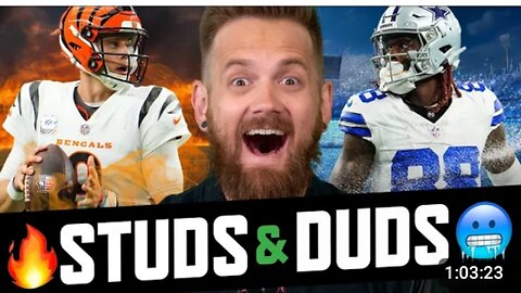 Week 5 Studs Duds + Grizzly Facts | Fantasy Football 2023