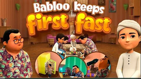 Babloo keeps first fast , English Cartoon series