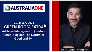 AustraliaOne Party - Green Room Extra with Gideon Jacobs (31 January 2024, 8:00pm AEDT)