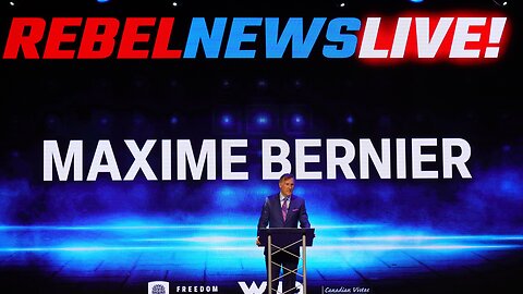 Maxime Bernier at Rebel News Live conference Whitby 11/19/22