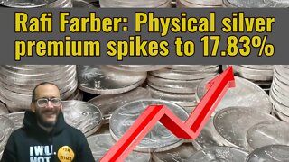 Rafi Farber: Physical silver premiums spike to 17.83%