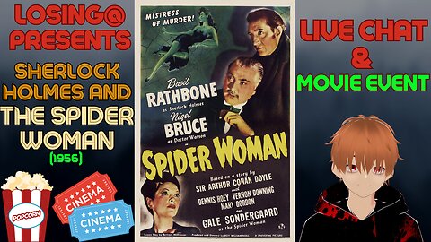 🕵️‍♂️🕷️ Sherlock Holmes and The Spider Woman (1944) 🎥🔍 | MOVIE SIGN REWATCH!!!