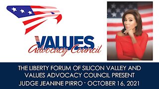 Judge Jeanine Pirro ~ The Liberty Forum ~ 10-16-2021
