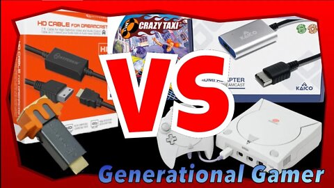 Choose The Dreamcast HDMI Winner: Hyperkin vs. Kaico Labs (Featuring Crazy Taxi and mClassic)