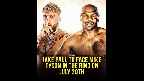 Jake Paul vs Mike Tyson 🥊🤯 #jakepaul #miketyson