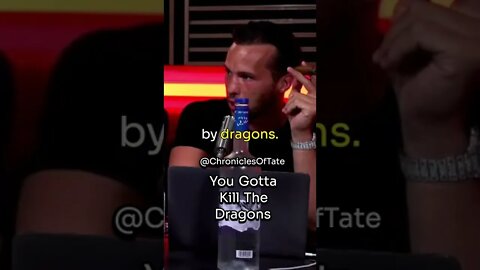 Tristan Tate Says You Gotta K*ll The DRAGONS🐊