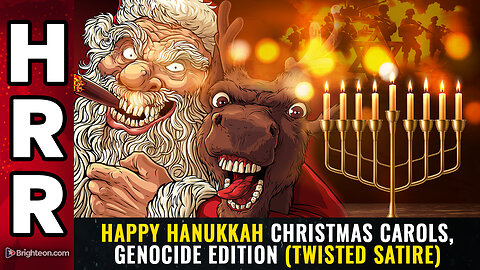 Happy Hanukkah Christmas Carols, GENOCIDE edition (twisted satire)