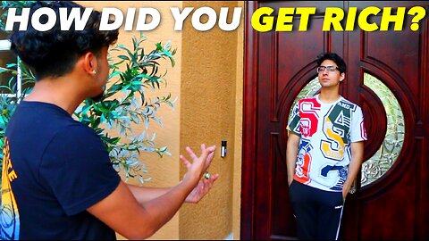 Asking Millionaires How They Got Rich (HOUSE TOUR)