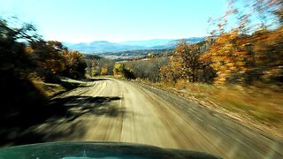 Back roads to Steamboat Colorado, October16, 2023. Humble start builds to awesome fall colors.