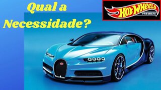 Hot Wheels Premium Bugatti Chiron - ESPETACULAR