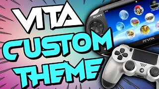 Custom Themes Manager Update - PS Vita Working App - Install Lost Themes!
