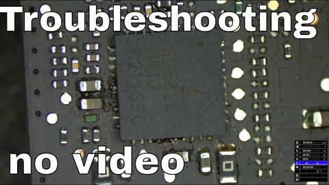 Macbook Pro logic board no video how to repair 820-3330