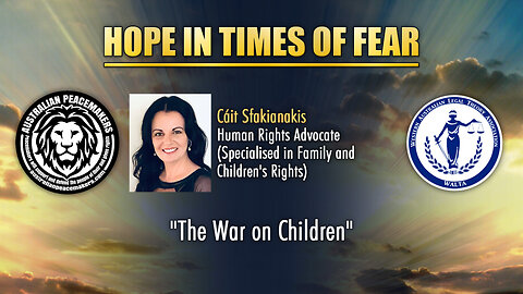 2023-10-21: Cáit Sfakianakis - The War on Children