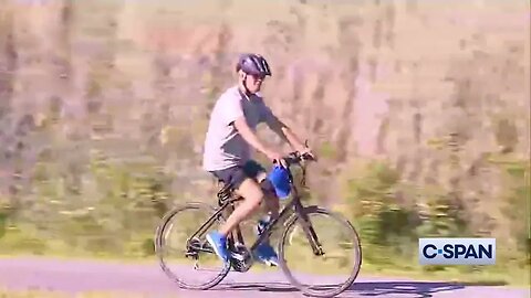 Biden Again Ignores Questions As He Takes Leisurely Bike Ride At The Beach Despite Multiple Crises