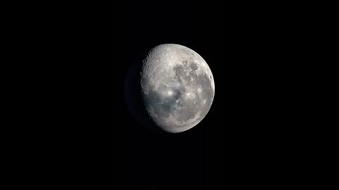 Asteroid Hitting Lunar Surface