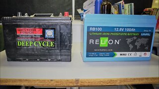 Lead Acid VS Lithium. Pros and Cons // How to replace old RV 12 volt systems with new Batteries.