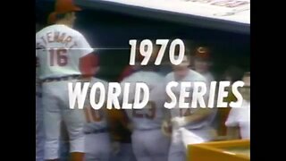 1970 World Series Game 5 Baltimore Orioles vs Cincinnati Reds