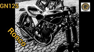 Intruder café racer Lidera Custom Garage - Ronco motor