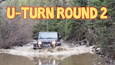 Epic Jeep Wrangler & Toyota Tacoma off road 4x4 adventure to remote lakes | U-turn Round 2