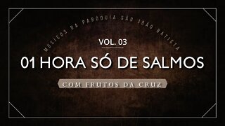 01 HORA SÓ DE SALMOS COM FRUTOS DA CRUZ - VOL.03 (Lyric Video) ヅ