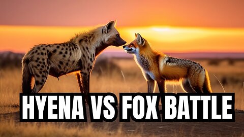 HYENA VS FOX - WHO WILL WIN?
