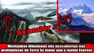 Montanhas diluvianas são descobertas nas profundezas da Terra 5x maior que o monte Everest