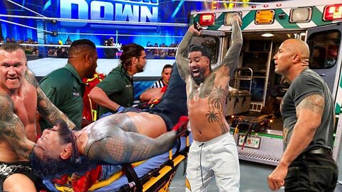 WWE 18 August 2023 Jimmy Uso Attack Roman Reigns & Solo Sikoa Full Fight Smackdown Highlights