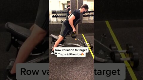 ROW VARIATION TO TARGET TRAPS & RHOMBS🔥 #Shorts