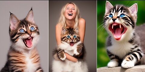 CREEPY CUTE CATS AND THEIR HUMANS [4K]