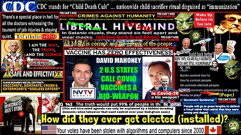 David Mahoney Say's Two U.S States Confirm Covid Vaccines as Bio-Weapon with Nicholas Veniamin