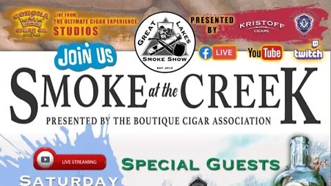 Live from the BCA Smoke at the creek festival here in Martinsville, IN!!!!!!!!!