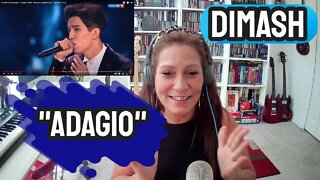 Dimash Reaction ADAGIO LIVE Reaction - димаш реакция! TSEL Reacts ADAGIO DIMASH REACTIONS TSEL!