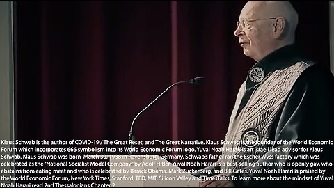 Klaus Schwab | "I Created the Community of Global Shapers As a Means, As a Force to Shape Our Common Future. Nobody Will Be Safe If Not Everybody Is Vaccinated." - Klaus Schwab (The Great Reset Agenda Explained In 11 Minutes)