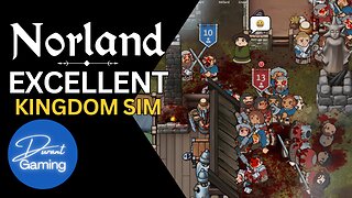 This Upcoming Game is a Unique & Deep Medieval Kingdom Sim | Norland Gameplay