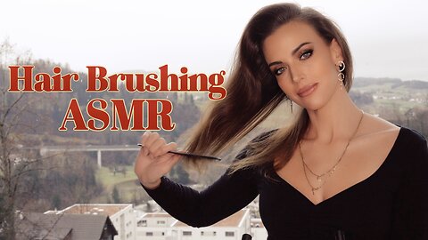 ASMR Gina Carla 🪮 Smooth and Calm Hair Brushing Sounds for Sleep!