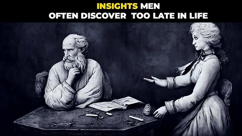 Ancient Philosophers' Life Lessons: Insights Men Often Discover Too Late in Life