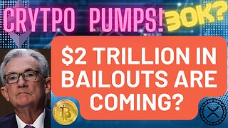 BITCOIN 30K? RATE HIKES & 2 TRILLION BAILOUT, CRYPTO HITS YTD, ATH #crypto #bitcoin #ethereum