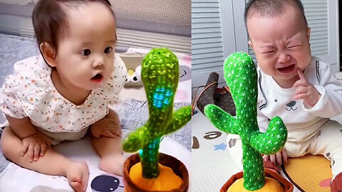 Baby Play Dancing Cactus Toy