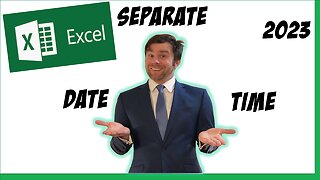 How to Separate Time and Date in Excel 2023