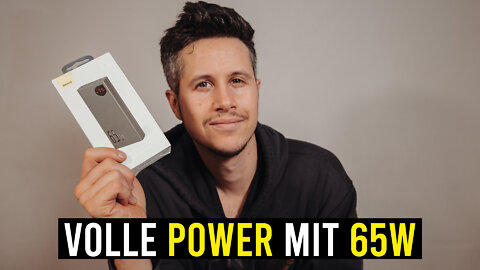 Volle Power für deine Geräte! Baseus 65W, 20000mAh Power Bank mit Power Delivery